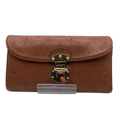 ルイヴィトン　Louis Vuitton　モノグラム・マヒナ　ポルトフォイユ・アメリア　M95996　長財布　3つ折り財布　ユニセックス