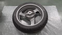 ZRX400用　加工済　ZZR400　ワイドホイール　前後セット　１７インチ化 ZRX400用 加工済 ZZR400 ワイドホイール 前後セット 17インチ化
