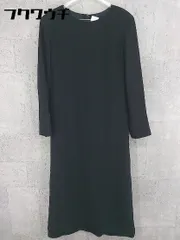 ◇ MON GRE モングレ 長袖 ロング ワンピース サイズ38 ブラック レディース 【中古】 【1002801215903】のサムネイル