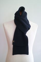 BATONER SOLID WOOL MUFFLER バトナー ソリッド マフラー