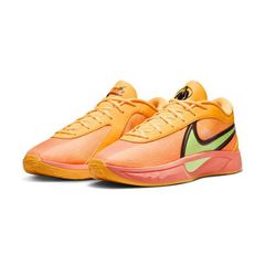 NIKE GIANNIS FREAK 6 GS ナイキ ヤニス フリーク 6 ヤニス アデトクンボ 【BOY'S】 lt wild mango/action green-black FQ7378-601