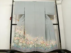 木村雨山画地紋 古田芳彩色無地 袷 一つ紋入り 2025年最新】木村雨山の人気アイテム - メルカリ