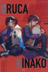 【中古】シール・ステッカー うるか＆KINAKO ステッカー レア Crazy Raccoon チップス 特典