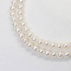 美品 田崎真珠 K18 ベビーパール ネックレス/24-3115M