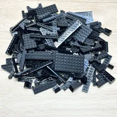 LEGO レゴ ブラック系 中古 パーツ プレート ブロック スロープ アーチ 大量 ばら売り 部品取り LY-240229-01