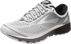 【新古品・未使用品】Brooks Running Ghost 10 (8 D US, White/Silver/Black)