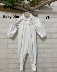 子供服　ブランド　ベビーディオール　ロンパース　70㎝　上品　ディオール　ロンパース　Baby　Dior