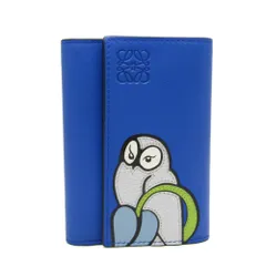 LOEWE 財布 レザー 折り財布 LOEWE ロエベ 財布 レディース メンズ ブランド 三つ折り財布