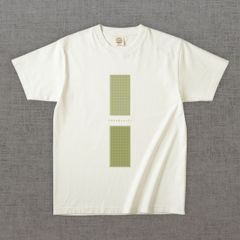 和柄Tシャツ　小紋 角通し -彩・角-