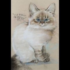 小沢良吉 珍品肉筆原画 完品挿絵 君死にたもうことなかれ - メルカリ