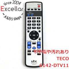 [bn:11] ONKYO　テレビリモコン　6142-DTV11　爪折れ