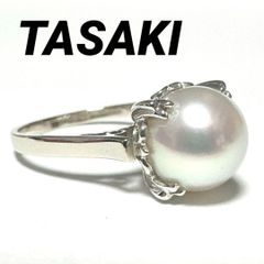 TASAKI Pt900 パール7.4mm ダイヤモンド リング - メルカリ
