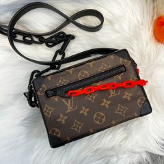 LOUIS VUITTON（ルイヴィトン） ミニ ソフトトランク M44480 モノグラムソーラーレイ ショルダーバッグ メンズ