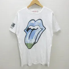 D■ROCK IN JAPAN FES.2013 ロッキンジャパンTシャツ/ローリングストーンズ【L】白/MENS/83【中古】
