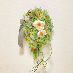 創作スワッグ　ワイルドフラワー＆バンクシア　パラレル 創作スワッグ ワイルドフラワー＆バンクシア パラレル スワッグ