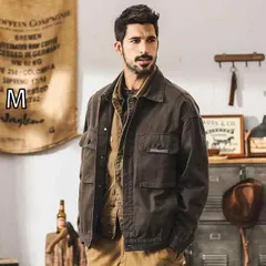 [M]秋冬 メンズ  服 シンプル ファッション オシャレ 大人 かっこいい 大きいサイズ ストリート 紳士服 アメリカン レトロ ワークウェア ジャケット 秋 ハンティング