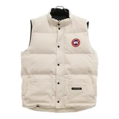 CANADA GOOSE (カナダグース) Freestyle Crew Vest フリースタイルクルーベスト ダウンベスト ホワイト 4154MPB