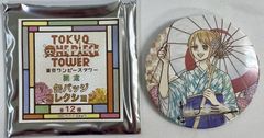 東京ワンピースタワー限定 5周年缶バッジ ニコ・ロビン - メルカリ