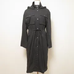 #wnc ロイスクレヨン LoisCRAYON コート M グレー系 ジップアップ フード付き ライナー付き ロング レディース [886936]のサムネイル