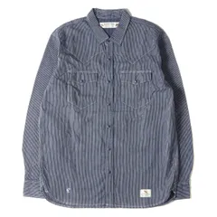 シャツLUKER BY NEIGHBORHOOD ルーカー ネイバーフッド シャツ サイズ:L 16SS ストライプ コーデュロイ ボタンダウン 長袖 シャツ C-STRIPE / C-SHIRT. LS バーガンディー トップス カジュアルシャツ 【メンズ】【美品】