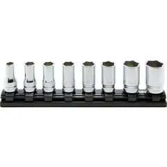 【 新品 未開封 】 山下工業研究所 コーケン 9.5mm差込 Z-EALセミディープソケットレールセット8ヶ組 RS3300XZ/8 未使用 送料無料