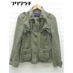 ◇ ◎ AS KNOW AS アズノゥアズ 長袖 ジャケット カーキ系 レディース 【中古】 【1002801892012】