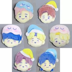 [중고] 배지·핀즈 전 7종 세트 Sweet Dreams 봉제인형 배지 [TinyTAN]