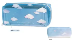 カミ 【送料無料】【オリジナル】3ポケットペンケース【Dreamy Cloud】【雲】【空】【ポーチ】【ケース】【ペン入れ】【筆箱】【収納】【文房具】【勉強】【学校】【雑貨】【グッズ】【かわいい】