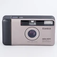 コニカ ビックミニ フィルムカメラ コンパクト ブラック 0329-S5704s コニカ ビックミニ フィルムカメラ コンパクト ブラック 0329-S5704s