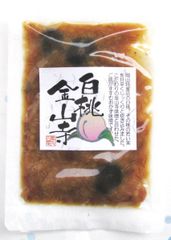 【送料無料】おかず味噌　白桃金山寺味噌　150ｇｘ３袋入
