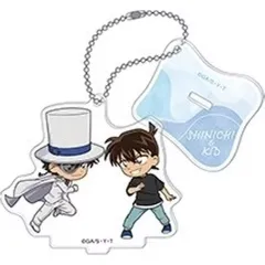 【中古】キーホルダー 工藤新一＆怪盗キッド 「名探偵コナン スタンド付きアクリルキーホルダーコレクション」