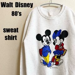 80s ディズニーWalt Disney ミッキー ミニー ヴィンテージ スウェット シャツ トレーナー メンズ XLサイズ 相当 レディース フリーサイズ US古着 ストリート ユニセックス