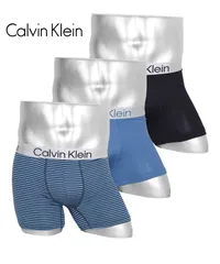 カルバンクライン ボクサーパンツ メンズ セット 3枚 前閉じ 下着 Calvin Klein ck ローライズ s m l xl ボーダーネイビーセット 正規品 新品 男性 509743