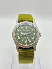 動作品・美品】GUCCI 7800L スクエア クォーツ 腕時計 ブラック