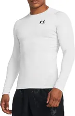 【送料無料】 アンダーアーマー メンズ シャツ トップス Under Armour Men's HeatGear Compression Long Sleeve Shirt Distant Gray/Black
