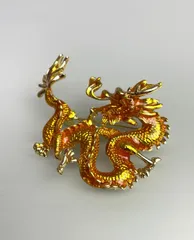 未使用品 金龍・チャーム・パーツ・ブローチのサムネイル