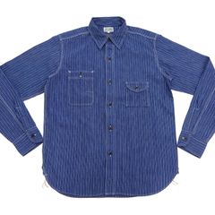 ジェラード スモーカーシャツ JELADO Smoker Shirt ドビーストライプ 長袖デニムシャツ JP11116 新品  