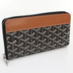 GOYARD ゴヤール マティニョンGM 長財布ラウンドファスナー PVC【中古