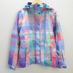 H■ロキシー/ROXY スノーボードジャケット ウインターウェア【S】LADIES■19【中古】