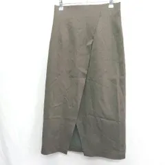 ◇ Θ ZARA ザラ ロング 台形 スカート サイズEUR M ブラック レディース E  【1412260042871】