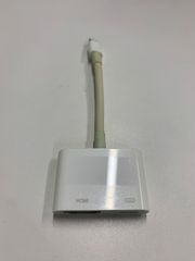 【Apple 純正】Lightning - Digital AVアダプタ A1438(Lightning - HDMI/USB TypeC変換アダプタ) iPhone iPad[状態：黄ばみ有]