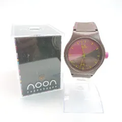 新品未使用★noon copenhagen 腕時計 箱付き noon copenhagen 腕時計 クォーツ 純正BOX 取説 - メルカリ