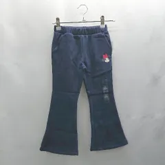 ◇ ⊇ ◎ ●未使用● GAP ギャップ キッズ 子供服 フレアパンツ サイズ110 ネイビー 女の子 E  【1503050019842】