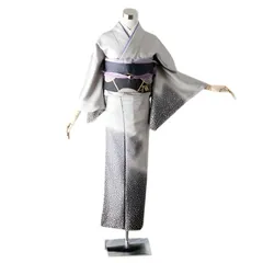 新品 伝統工芸作家 藤林徳扇 落款 銀通し 着物 仕付け糸付 訪問着