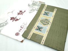 平和屋着物□極上 お召 単衣 吉野間道 逸品 DZAA6817kh5 - メルカリ 