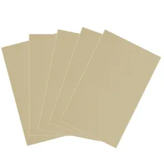 【迅速発送】合皮 レザー補修シート 20cm×10cm シールタイプ 貼るレザー カバン 椅子/バイク/ソファー/財布/バッグなど修理用 5枚セット (20cm×10cm ベージュ)