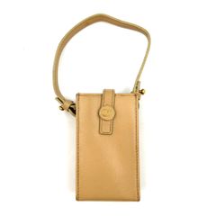 【美品】CHANEL　シャネル　シガレットケース　ココマーク　ミニポーチ　ココボタン　ケース　ベージュ　シリアルあり