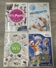Wii ソフト4点セットまとめ売り