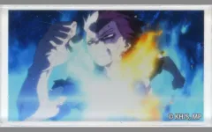 【中古】アクリルスタンド・アクリルパネル 轟焦凍(斜め) 「僕のヒーローアカデミア ミニアクリルブロック」 ダイソー限定