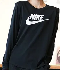 NIKE ナイキ FJ0442 ウイメンズ ロングTシャツ ブラック M